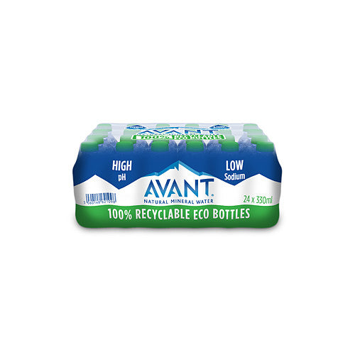 Avant Natural Mineral Water Screwcap 330ml × 24 × 1