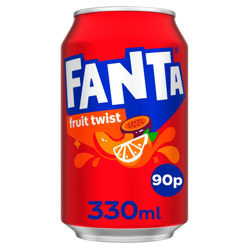 Fanta Cans PM 90p 330ml × 24 × 1
