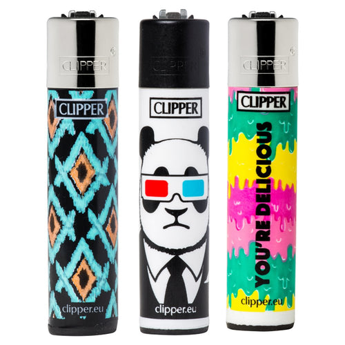 Clipper Printed Design Lighter Sgl × 48 × 10