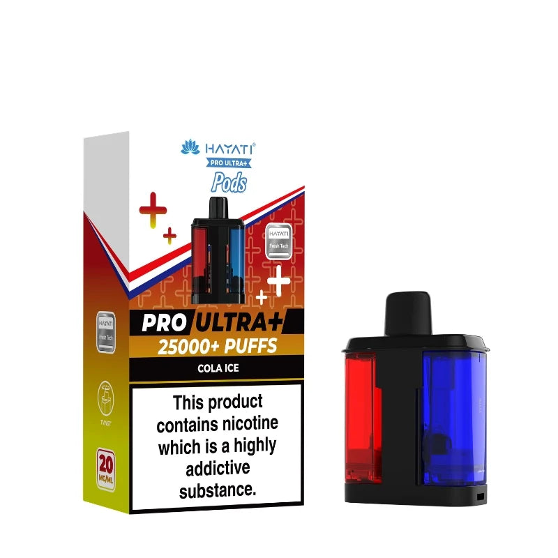 Hayati Pro Ultra Plus 25K Cola Ice Refill Pods