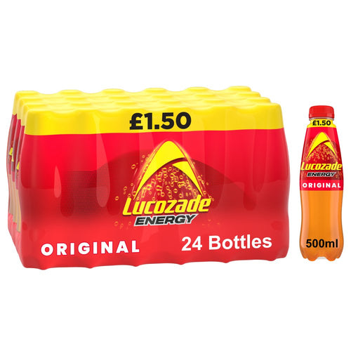 Lucozade Energy Drink 500ml PMP £1.50 All Flavours
