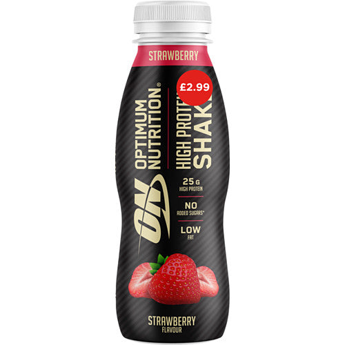 Optimum Nutrition High Protein Shake Three Flavours PMP £2.99