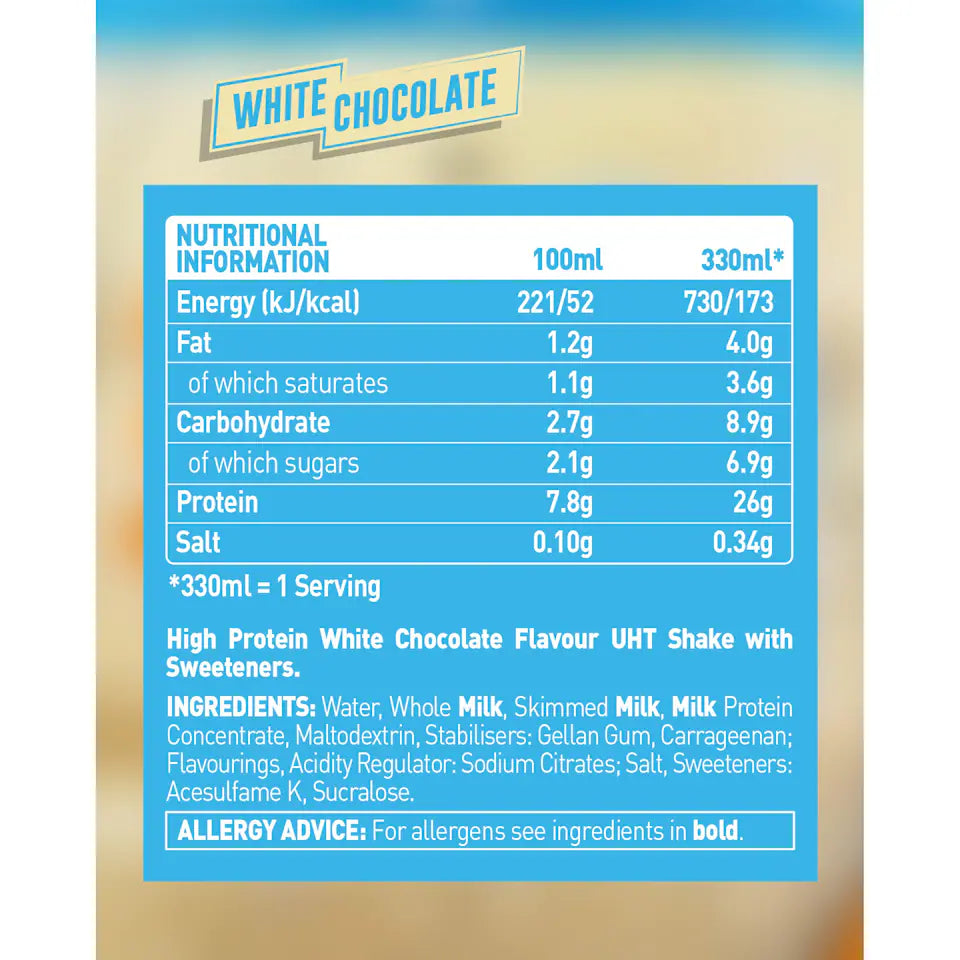 White Chocolate 8x330ml