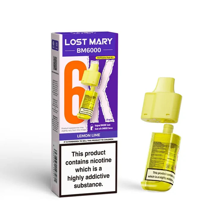 LOST MARY BM6000 REFILLABLE PODS