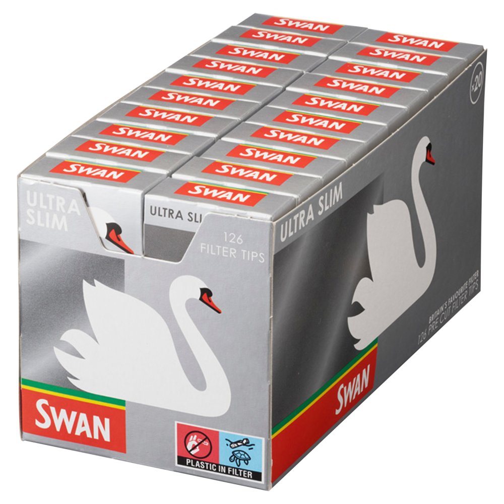 Swan Ultra Slim 20 Filter Tips Box 126Tips × 20 × 1
