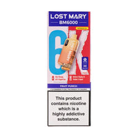 LOST MARY BM6000 RECHARGEABLE KITS PACK OF 5
