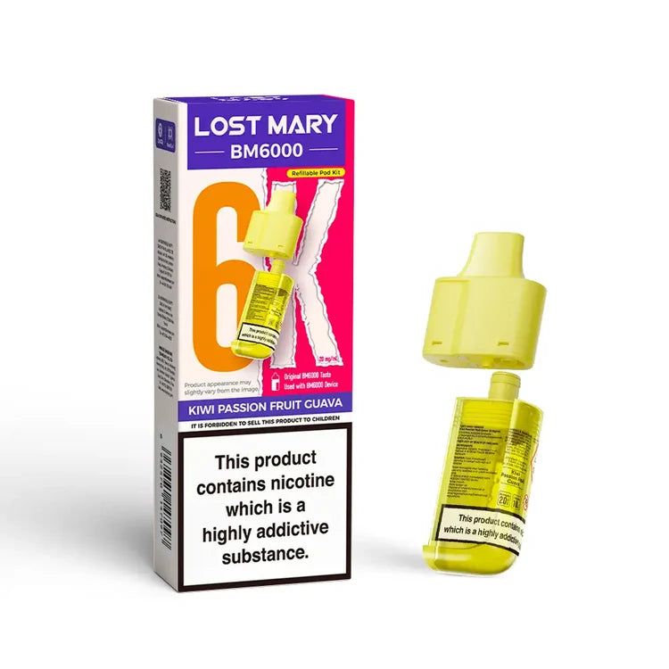 LOST MARY BM6000 REFILLABLE PODS