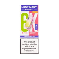 LOST MARY BM6000 RECHARGEABLE KITS PACK OF 5