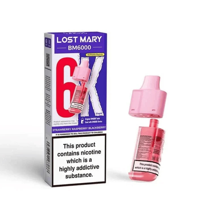 LOST MARY BM6000 REFILLABLE PODS
