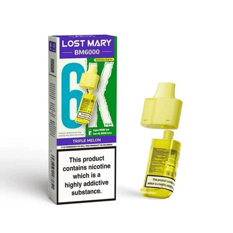 LOST MARY BM6000 REFILLABLE PODS