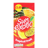 Sun Exotic Drink Bottle 1L PM £1.49 1Ltr × 12 × 1