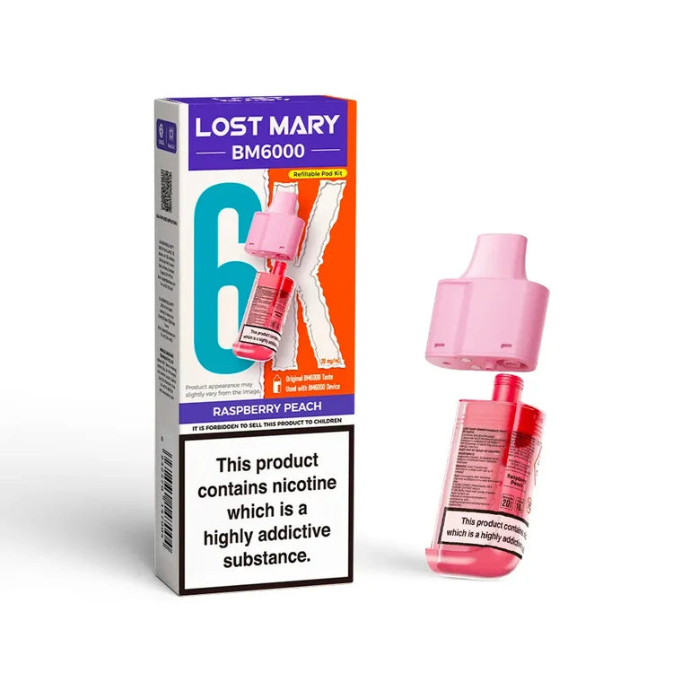 LOST MARY BM6000 REFILLABLE PODS