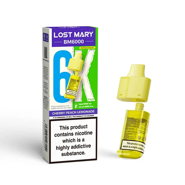 LOST MARY BM6000 REFILLABLE PODS
