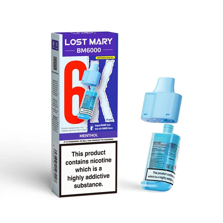 LOST MARY BM6000 REFILLABLE PODS