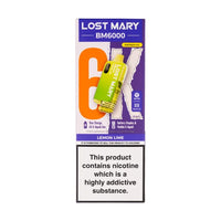 LOST MARY BM6000 RECHARGEABLE KITS PACK OF 5