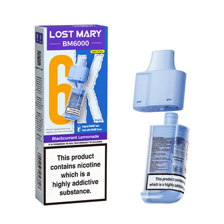 LOST MARY BM6000 REFILLABLE PODS