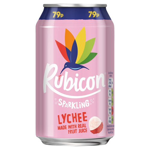 Rubicon Soft Drinks Cans 330ml × 24 × 1