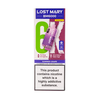 LOST MARY BM6000 RECHARGEABLE KITS PACK OF 5
