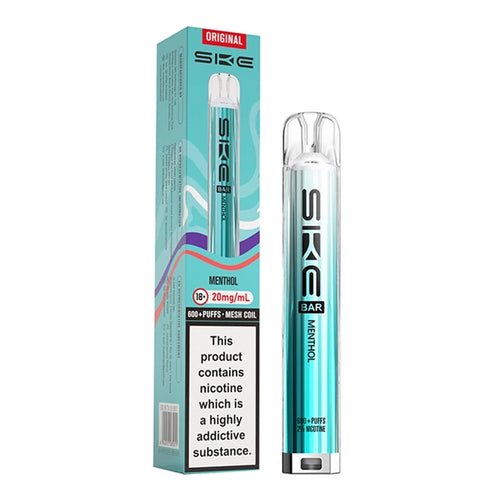 ske bar 600 prefilled pod kit Menthol