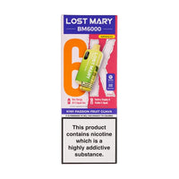LOST MARY BM6000 RECHARGEABLE KITS PACK OF 5
