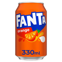 Fanta Cans PM 90p 330ml × 24 × 1