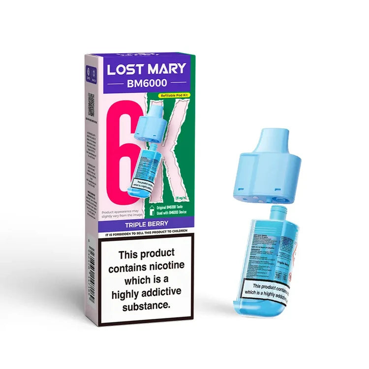 LOST MARY BM6000 REFILLABLE PODS