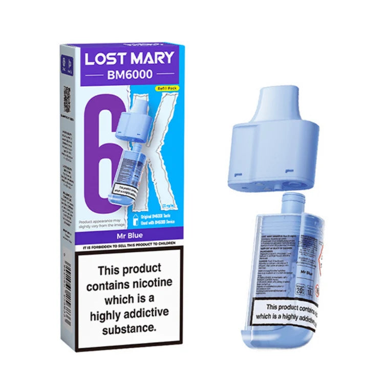LOST MARY BM6000 REFILLABLE PODS