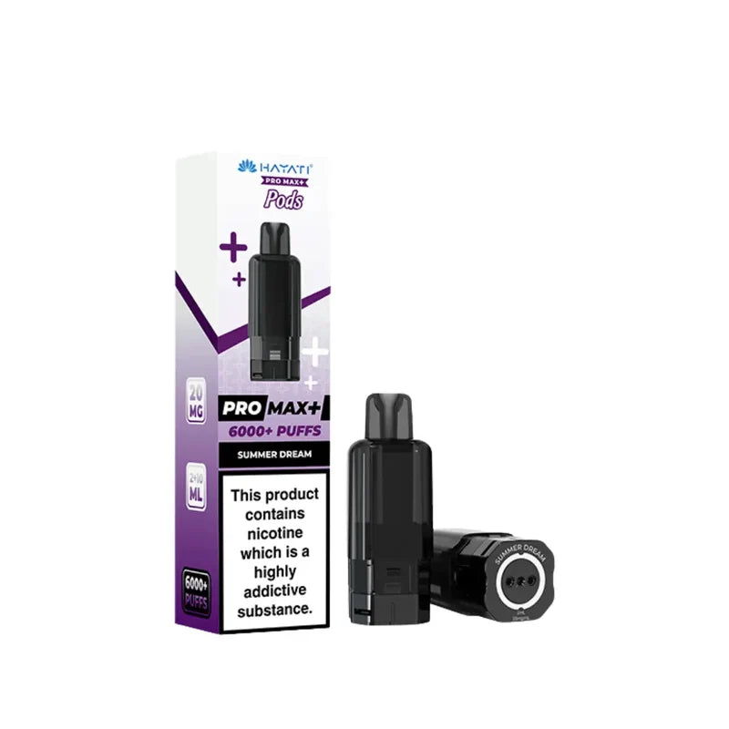 HAYATI PRO MAX PLUS 6000 PODS PACK OF 5
