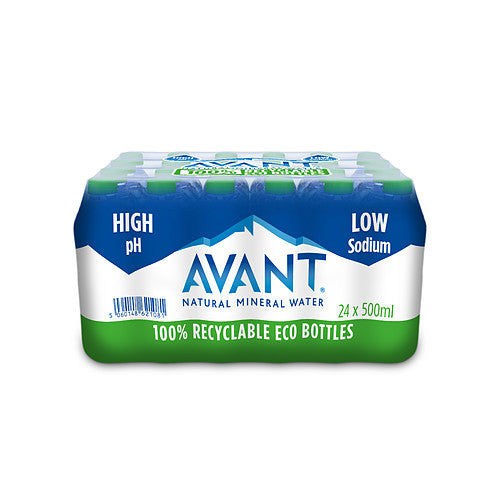 Avant Natural Mineral Water Screwcap 500ml × 24 × 1