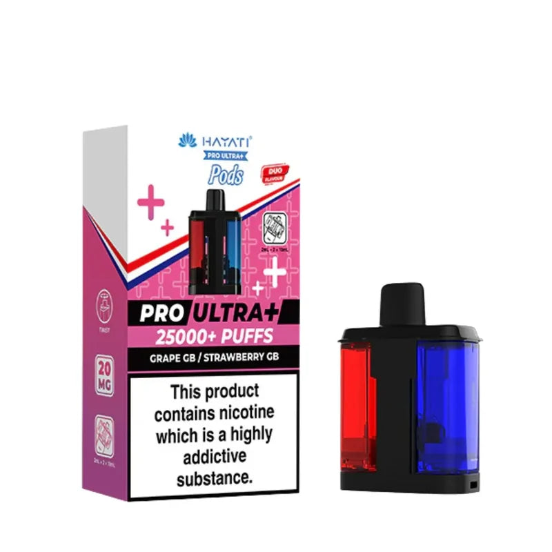 HAYATI PRO ULTRA+ 25000 PODS PACK OF 5