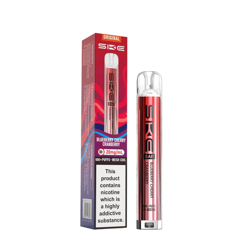 Ske Bar 600 Prefilled Pod Kit Blueberry cherry cranberry