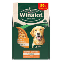WINALOT Meaty Chunks  Wet Dog Food 100g