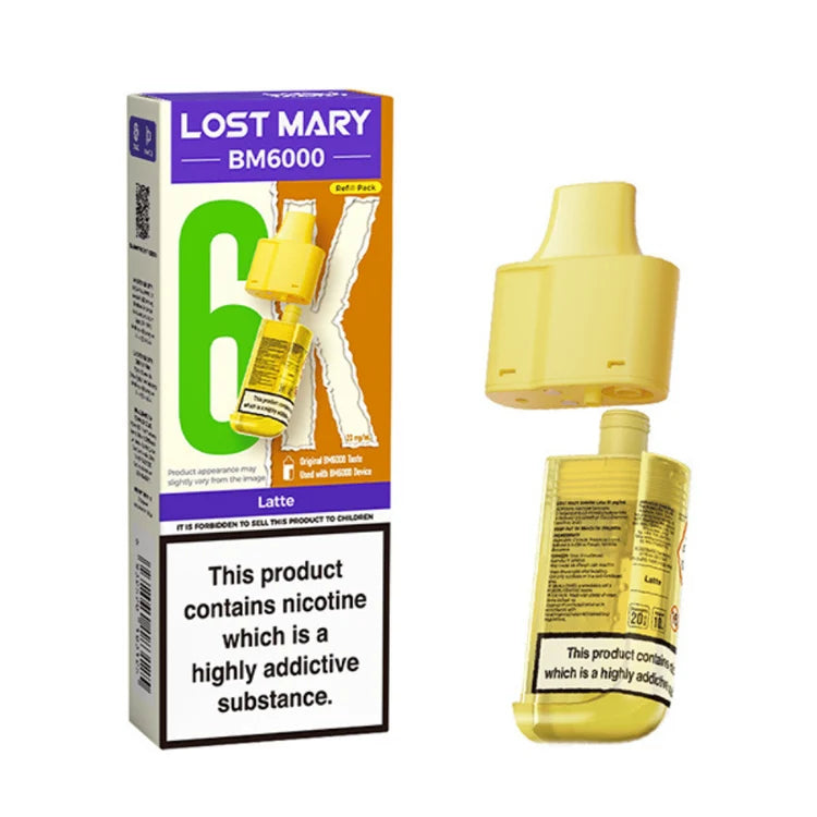 LOST MARY BM6000 REFILLABLE PODS