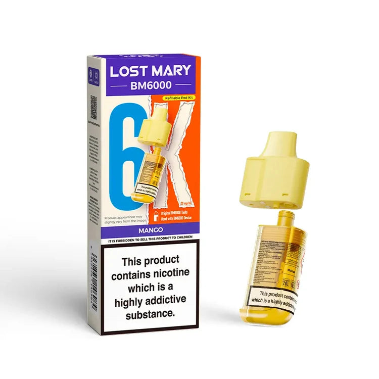 LOST MARY BM6000 REFILLABLE PODS