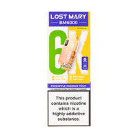 LOST MARY BM6000 RECHARGEABLE KITS PACK OF 5
