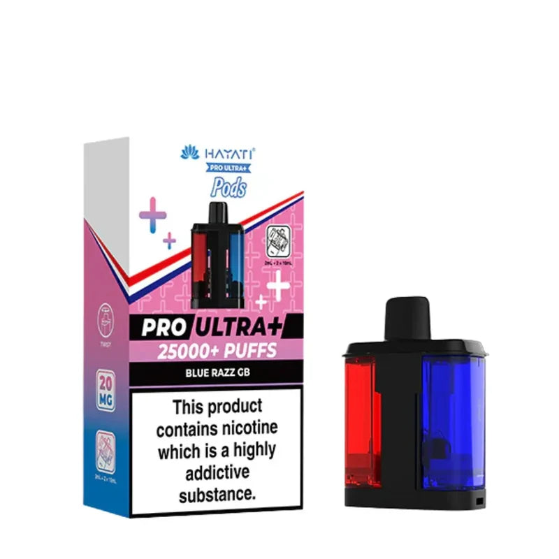 HAYATI PRO ULTRA+ 25000 PODS PACK OF 5