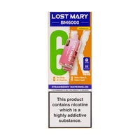 LOST MARY BM6000 RECHARGEABLE KITS PACK OF 5