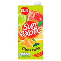 Sun Exotic Drink Bottle 1L PM £1.49 1Ltr × 12 × 1