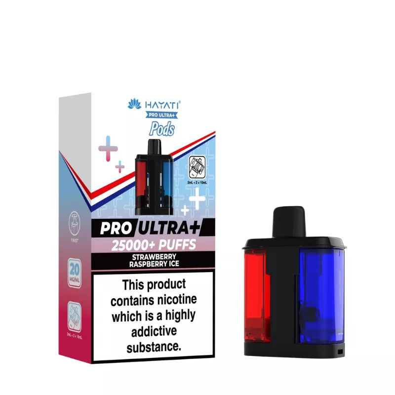HAYATI PRO ULTRA+ 25000 PODS PACK OF 5