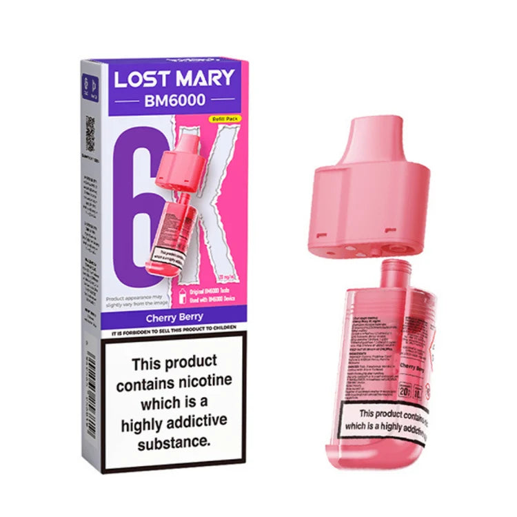 LOST MARY BM6000 REFILLABLE PODS