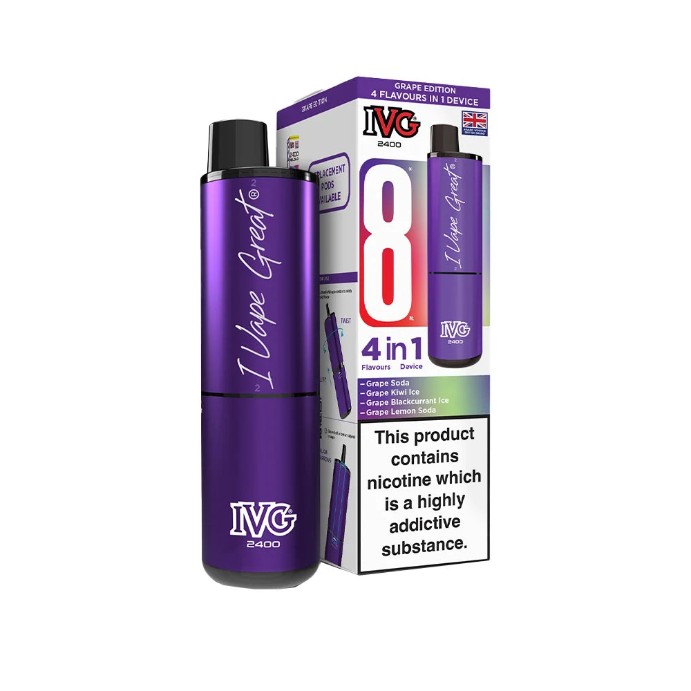 IVG RELOAD MINI KIT / 20MG RANGE PACK OF 5