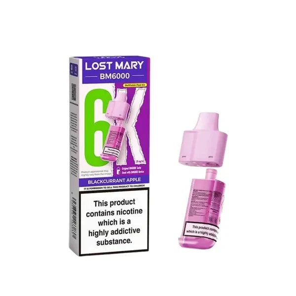 LOST MARY BM6000 REFILLABLE PODS