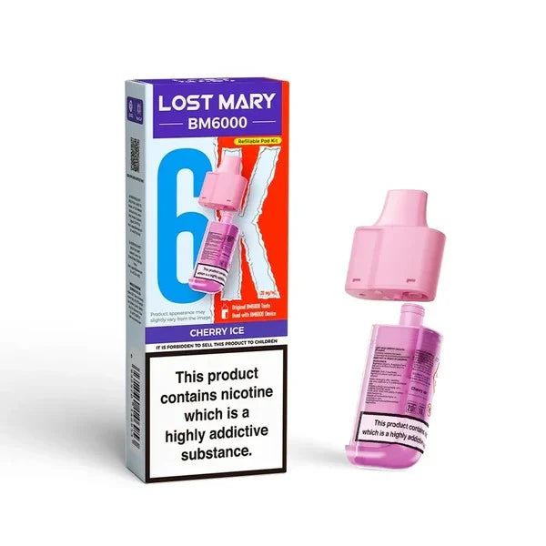 LOST MARY BM6000 REFILLABLE PODS