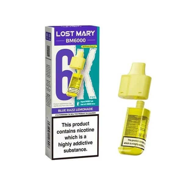 LOST MARY BM6000 REFILLABLE PODS