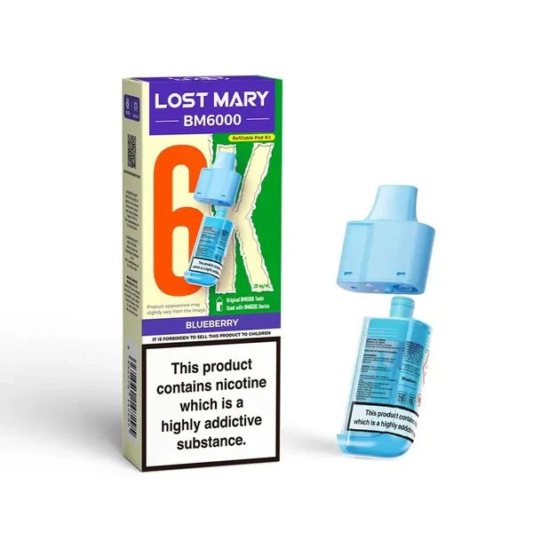 LOST MARY BM6000 REFILLABLE PODS
