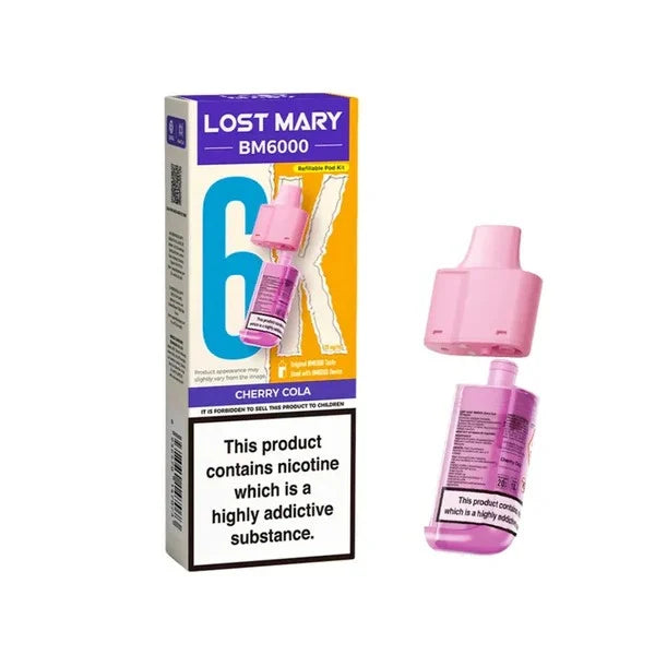 LOST MARY BM6000 REFILLABLE PODS