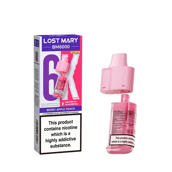 LOST MARY BM6000 REFILLABLE PODS