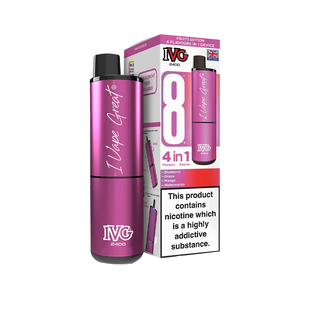 IVG RELOAD MINI KIT / 20MG RANGE PACK OF 5