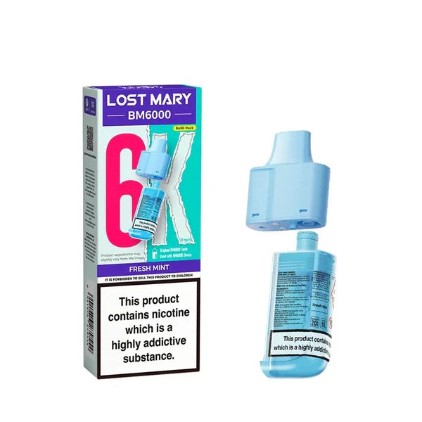 LOST MARY BM6000 REFILLABLE PODS