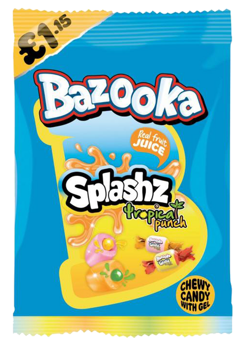 Bazooka Tropical Punch 12x120g